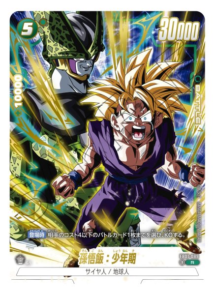 画像1: 孫悟飯：少年期【R】《緑》※加工あり (1)