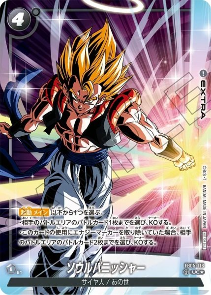 画像1: ソウルパニッシャー【UC★】《黒》 (1)