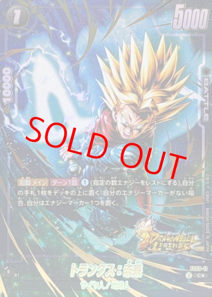 画像1: トランクス:未来※金箔加工【C★】《黒》 (1)