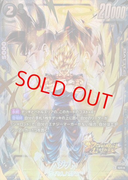 画像1: ベジット※金箔加工【SR★】《黒》 (1)