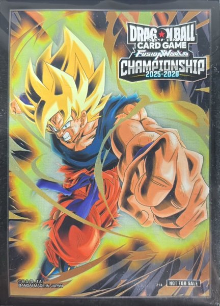 画像1: 【未開封】孫悟空(CHAMPIONSHIP 2025-2026 WAVE1)/スリーブ64枚 (1)