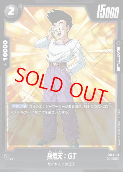 画像1: 孫悟天：GT【UC】《黒》 (1)