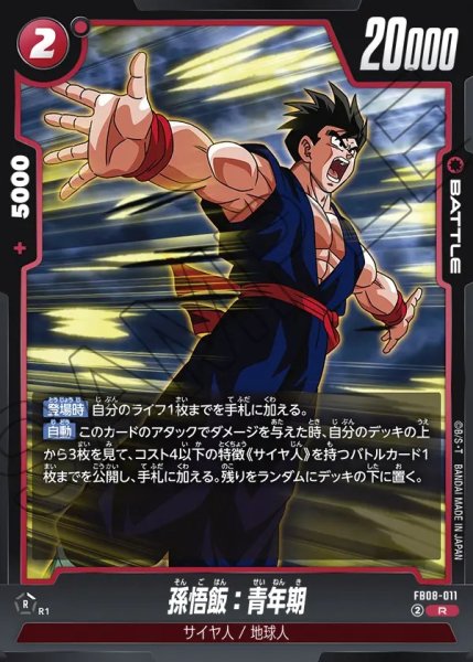 画像1: 孫悟飯：青年期【R】《赤》 (1)