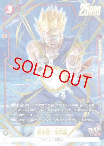 画像1: 孫悟飯：青年期【SR★】《赤》 (1)