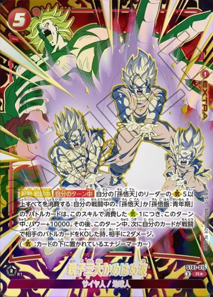 画像1: 親子三大かめはめ波【R★】《赤》 (1)